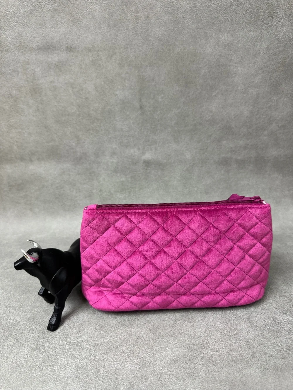 Vera Bradley Hot Pink Quilted Cosmetic Case